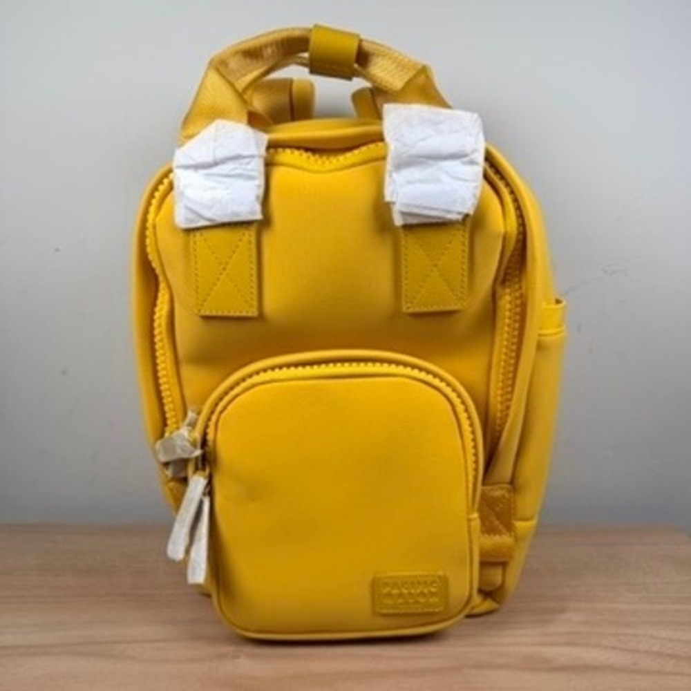 Pacific Mason Cama Small Neoprene Elite Backpack Unisex Spicy Mustard Yellow